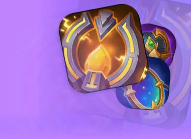 Жёлтый кристалл в молниях