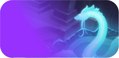 Рисунок голубого дракона