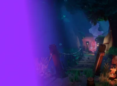 Рисунок моста в сумерках