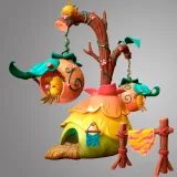 Домик-дерево для птенца